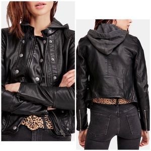 Free People New Dawn Moto Jacket